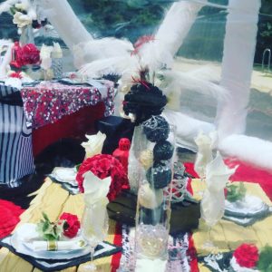 Dunch “Late Brunch”  Marquee Picnic Table Party for Any Occasion