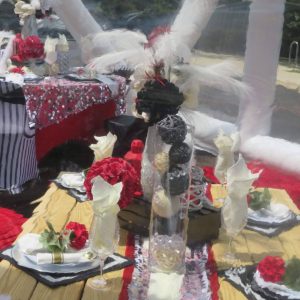 Dunch “Late Brunch”  Marquee Picnic Table Party for Any Occasion