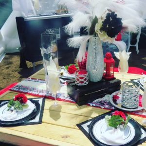 Dunch “Late Brunch”  Marquee Picnic Table Party for Any Occasion