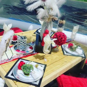 Dunch “Late Brunch”  Marquee Picnic Table Party for Any Occasion