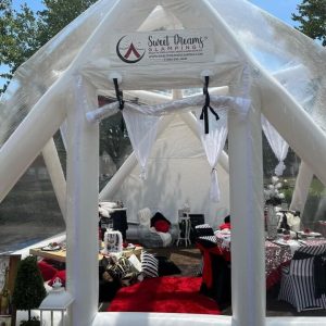 Dunch “Late Brunch”  Marquee Picnic Table Party for Any Occasion